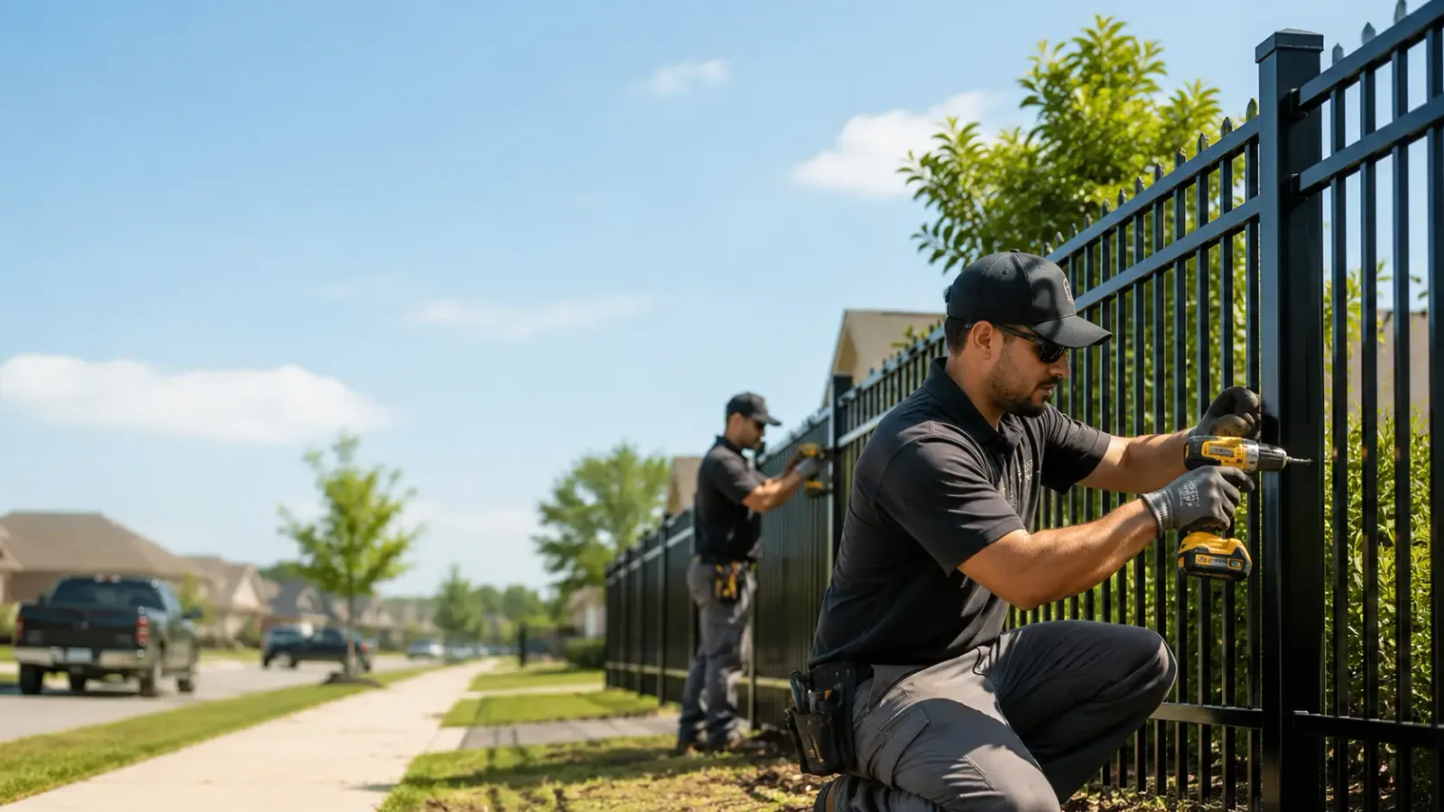 Metal Fence Installation in Uneeda, WV